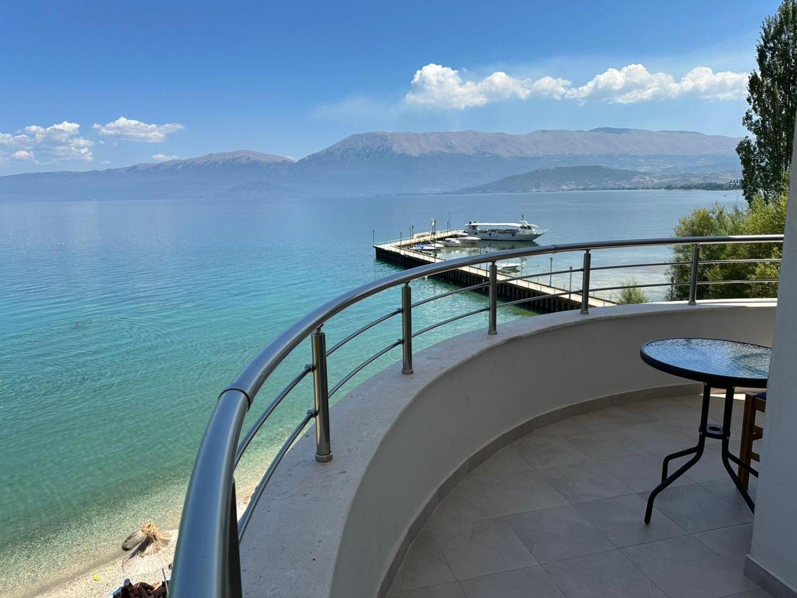 Hotel Demoli Pogradec Eksteriør bilde
