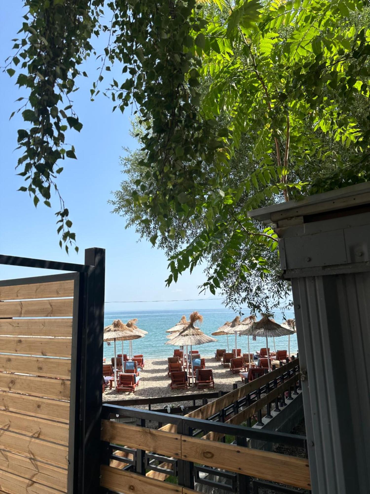 Hotel Demoli Pogradec Eksteriør bilde