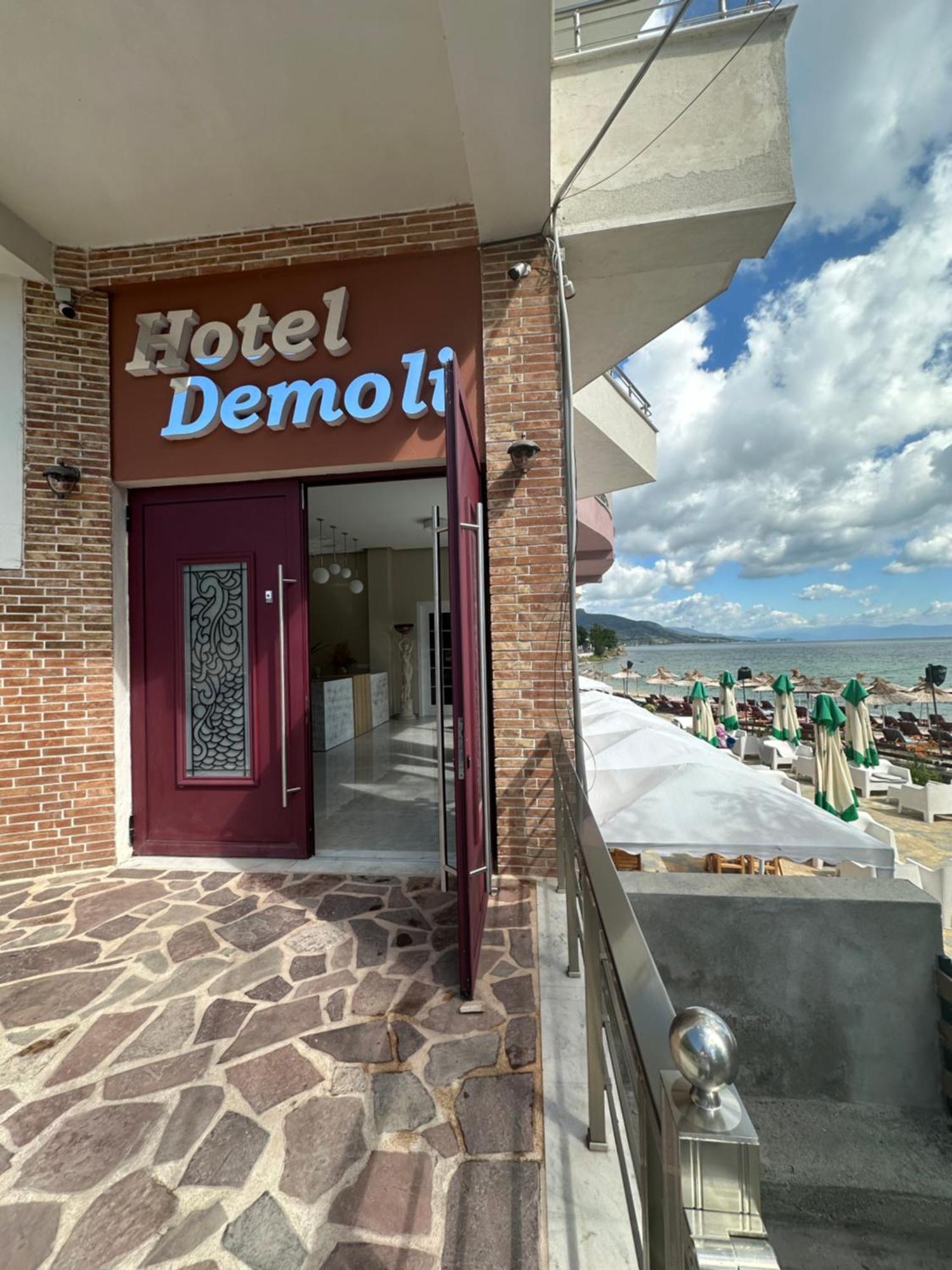 Hotel Demoli Pogradec Eksteriør bilde